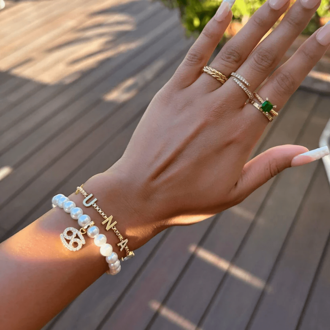 The Personalised Birthstone Bracelet